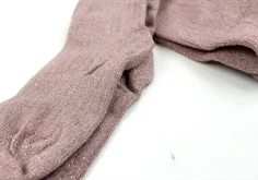 Name It woodrose glitter rib strømpebuks viskose